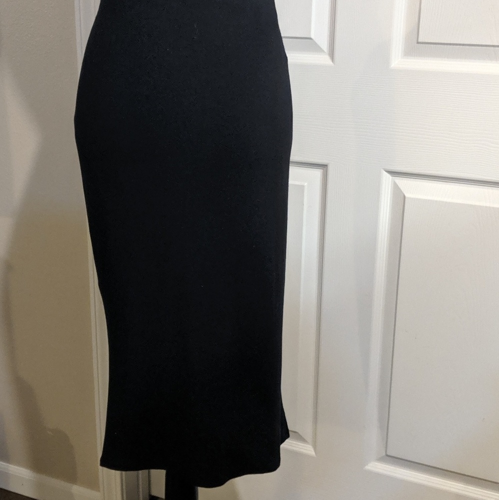 AVA & VIV plus size black pencil skirt